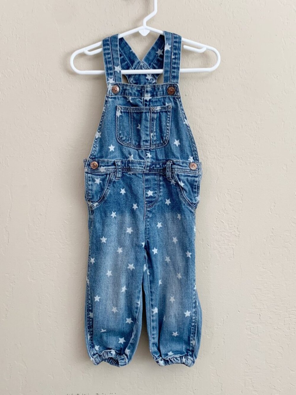 H&M Overalls • Stars • 12-18 Months